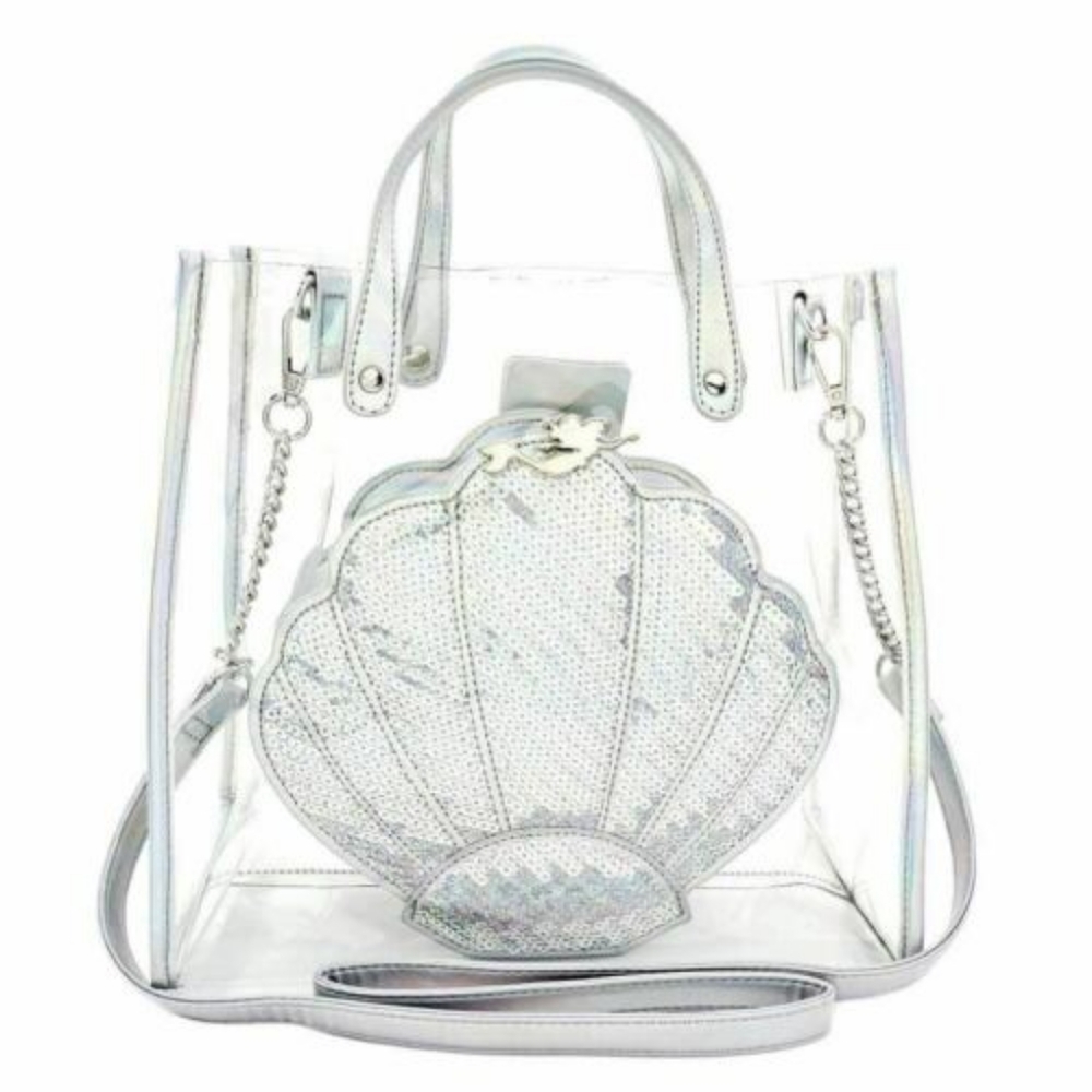 The Little Mermaid Loungefly Disney 30th Anniversary Bag Set Crossbody